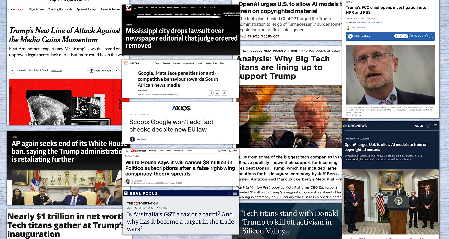 What 60 days of Trump 2.0 means for news media